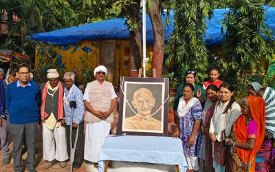 शहीदी दिवस पर ‘अंकित ग्राम’ सेवाधाम में महारोगियों के साथ महात्मा गांधीजी के कार्यों को प्रेरणा दिवस के रूप में याद किया