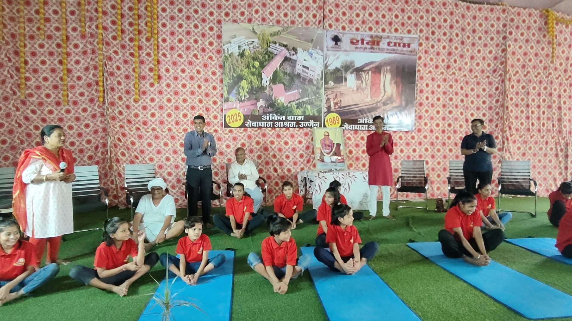 अंकितग्राम, सेवाधाम आश्रम के विशेष बच्चों ने अंतर्राष्ट्रीय योग दिवस मनाया