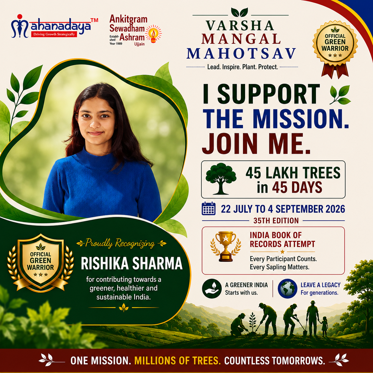 RISHIKA GREEN WARRIOR