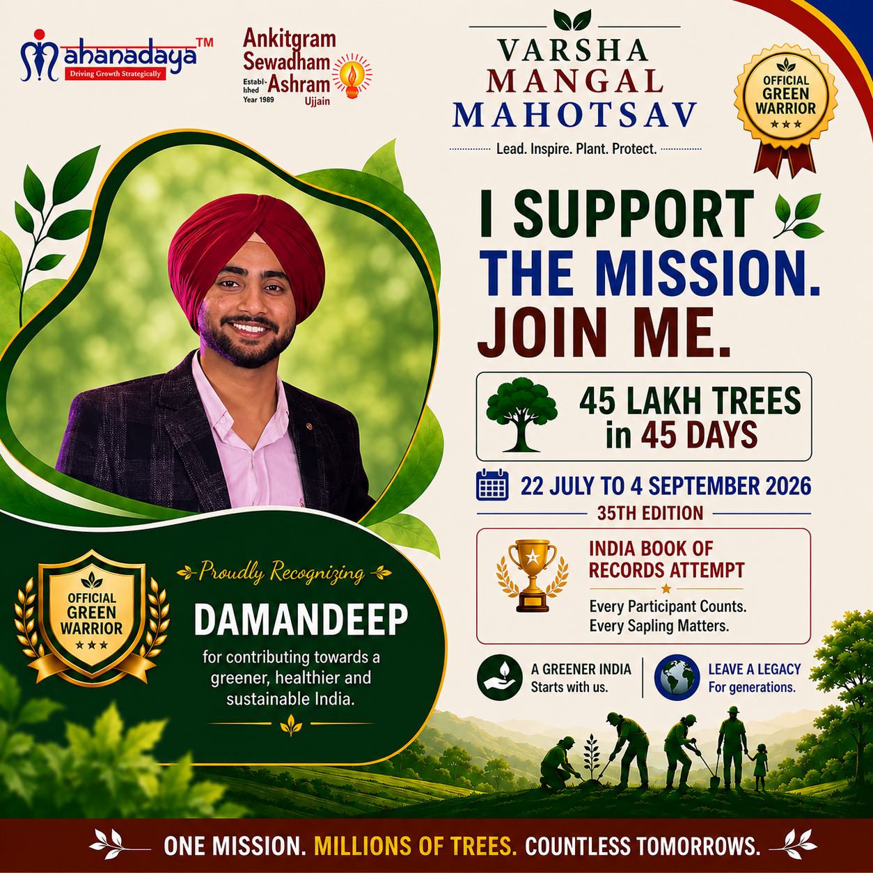 Damandeep GREEN WARRIOR