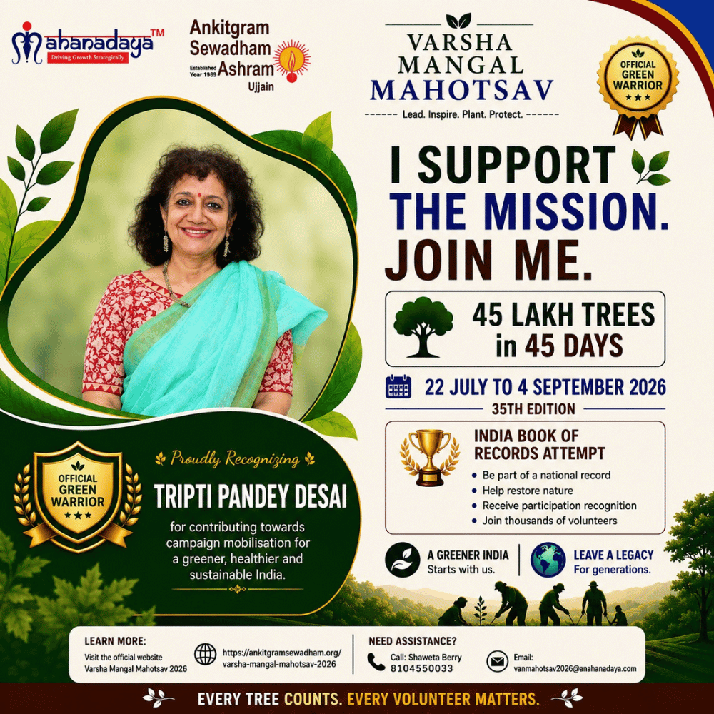 Tripti Pandey Desai- Green Warriors